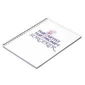 ハーフ・アーティスト・ハーフ・プロンプト・ソルジャー ノートブック (左側)