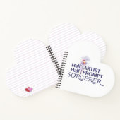 ハーフ・アーティスト・ハーフ・プロンプト・ソルジャー ノートブック (内部)