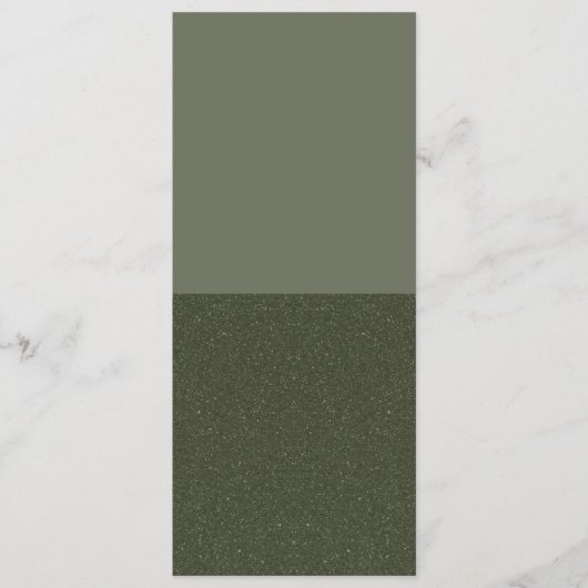 ハーフ グリッター モス フラット プログラム - カスタマイズ可能 (正面)