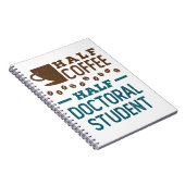 ハーフ・コーヒー博士後期課程 ノートブック (右側)