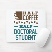 ハーフ・コーヒー博士後期課程 マウスパッド (マウス)