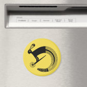 ハーフ・ジャック・ラビットとハーフ・ラトル・ヘビ マグネット (インサイチュ (食洗機))