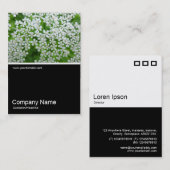 ハーフ&ハーフ写真0157 - Cow Parsley 名刺 (正面/裏面)