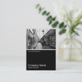 ハーフ&ハーフ写真0319 -ショッピングアーケード 名刺 (スタンド正面)