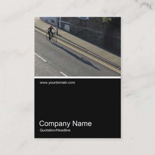 ハーフ&ハーフ写真0338 -サイクリング 名刺 (正面)