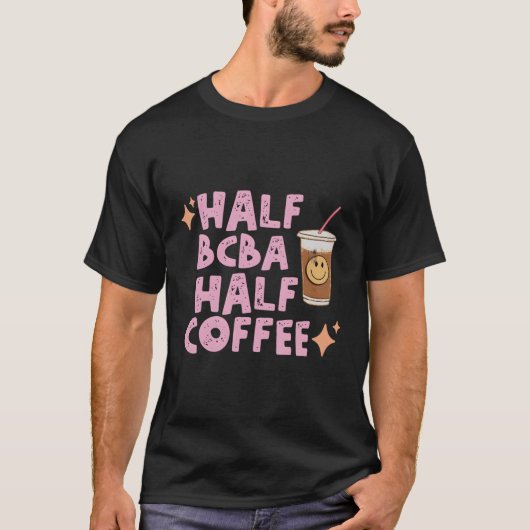 ハーフBcbaハーフコーヒーボード認定行動Ana Tシャツ (正面)