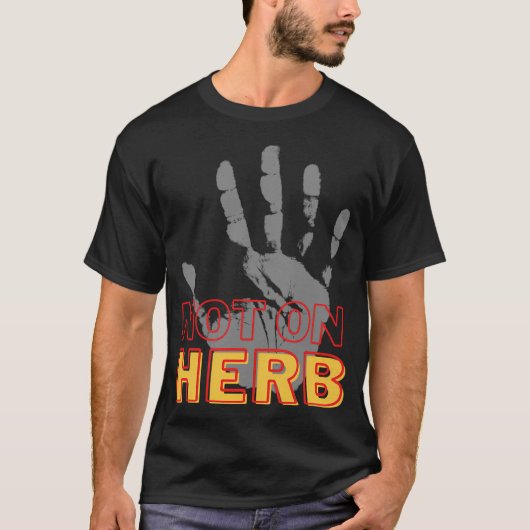 ハーブではない Tシャツ (正面)