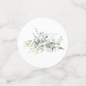 ハーブとグリーンの結婚式 受付用コンフェッティ コンフェッティ (スモール正面)