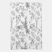 ハーブとスパイスのキッチンタオル キッチンタオル (縦)