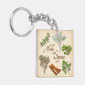 ハーブとスパイスのキーチェーン キーホルダー (正面左)