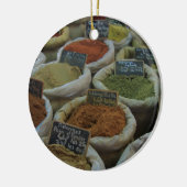 ハーブとスパイスのクリスマスオーナメント セラミックオーナメント (左)
