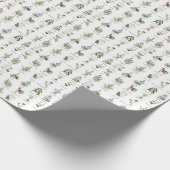 ハーブとスパイスのメドレー ラッピングペーパー (角)