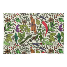 ハーブとスパイスイラストレーション