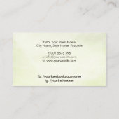 ハーブとチンチャーズスケッチ 名刺 (裏面)