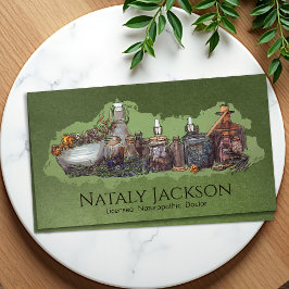 ハーブとチンチャーズスケッチ 名刺