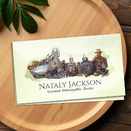 ハーブとチンチャーズスケッチ 名刺