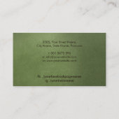 ハーブとチンチャーズスケッチ 名刺 (裏面)