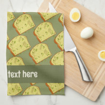 ハーブとバターのニンニクのパン – 名前を追加/文字