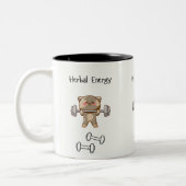 ハーブのエネルギー ツートーンマグカップ (左)