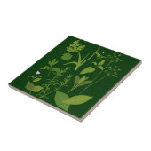 ハーブのキッチンタイル タイル (側面)