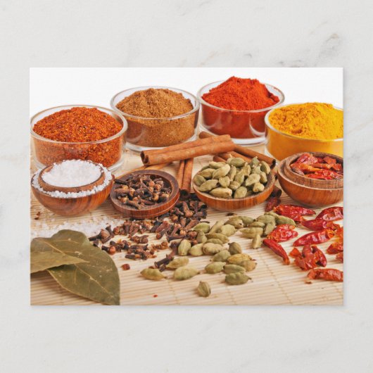 ハーブのテーマ ポストカード (正面)