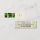 ハーブの名刺 スキニー名刺 (正面/裏面)