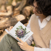 ハーブの生活：アーティチョーク、カスタマイズ可能 プランナー手帳