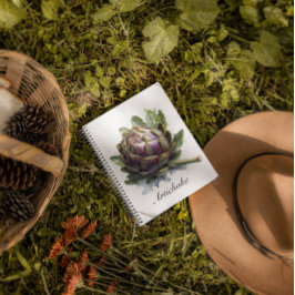 ハーブの生活:アーティチョーク、カスタマイズ可能 プランナー手帳