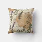 ハーブの花 クッション (裏面)