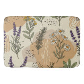 ハーブの花 バスマット (正面)