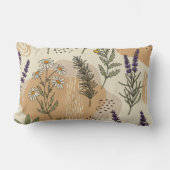 ハーブの花 ランバークッション (正面)