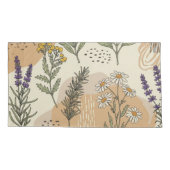 ハーブの花 枕カバー (裏面)