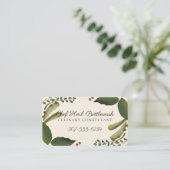 ハーブはバジルタイム料理パーソナルシェフケータリング 名刺 (スタンド正面)