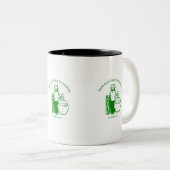 ハーブは喫煙のマグカップのためだけではない ツートーンマグカップ (正面右)