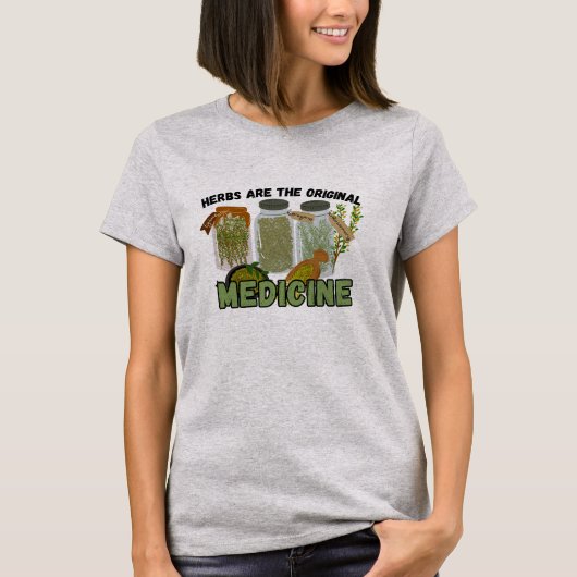 ハーブは薬用Tシャツ Tシャツ (正面)