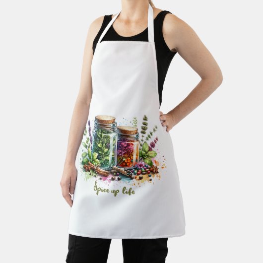 ハーブを使ったエレガンスで人生を盛り上げる エプロン (インサイチュ)