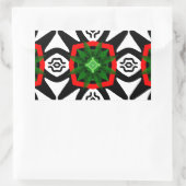 ハーブを取り除く 長方形シール (バッグ)