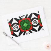 ハーブを取り除く 長方形シール (封筒)