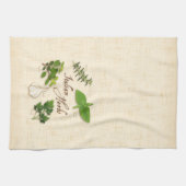 ハーブイタリアン，バジル，オレガノ，パセリ，ニンニク キッチンタオル (横)