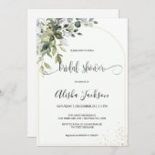 ハーブウォーター色ブライダルシャワー招待 シーズンカード (正面/裏面)