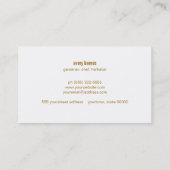 ハーブオーガニックガーデナーシェフケータリング 名刺 (裏面)