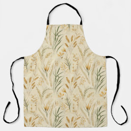 ハーブガーデン素朴オールオーバープリントエプロン エプロン