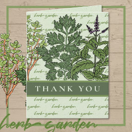 ハーブグリーンガーデン サンキューカード