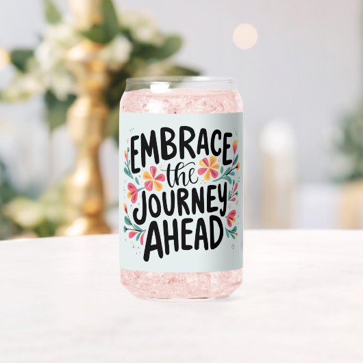 ハーブザジャーニーアワードボホフローラタイポグラフィ ガラス缶 (インサイチュ (ウェディング))