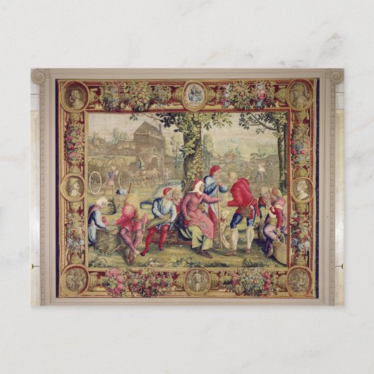 ハーブスターの支払い、ゴブリンのワークショップ ポストカード (正面)