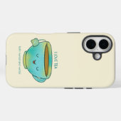 ハーブティも会話も大好きなティー愛好家へ Case-Mate iPhoneケース (裏面 (横))