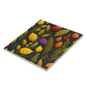 ハーブデザインセラミックタイル タイル (側面)