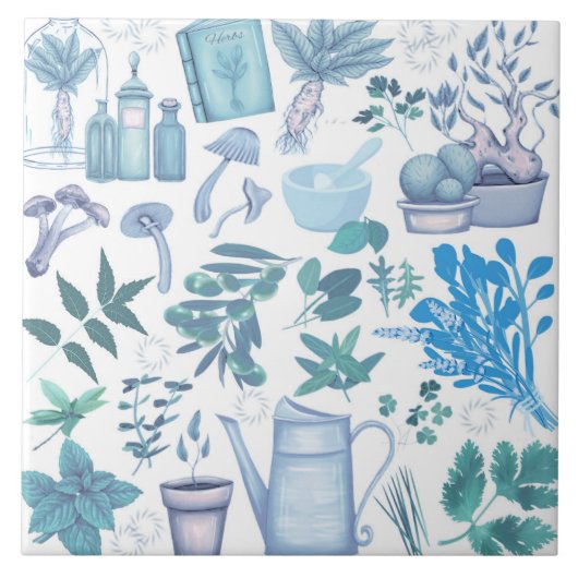 ハーブトイル タイル (正面)