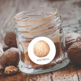 ハーブナツメグの水色 ラウンドシール