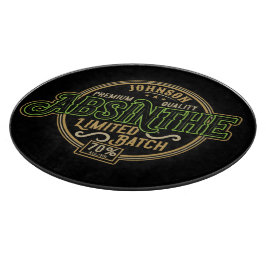 ハーブパーソナライズされたスピリットリキュールラベルをアブサン カッティングボード